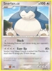 Snorlax (DP 037) — Officiële kaartafbeelding