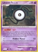 Unown [S] (SW 039) — Officiële kaartafbeelding