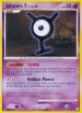 Unown [Y] (LA 081) — Officiële kaartafbeelding