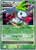 Shaymin LV.X (PR-DPP DP39) — Officiële kaartafbeelding