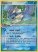 Vaporeon (UF 019) — Officiële kaartafbeelding