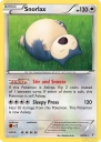 Snorlax (GEN 058) — Officiële kaartafbeelding