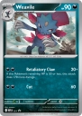 Weavile (MEP 021) — Officiële kaartafbeelding