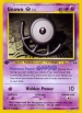 Unown [U] (NDI 051) — Officiële kaartafbeelding