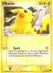 Pikachu (013) — Officiële kaartafbeelding