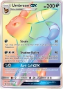 Umbreon-GX (SUM 154) — Officiële kaartafbeelding