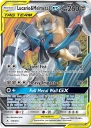 Lucario & Melmetal-GX (UNB 120) — Officiële kaartafbeelding