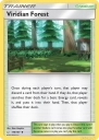 Viridian Forest (TEU 156) — Officiële kaartafbeelding