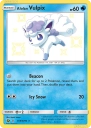 Alolan Vulpix (HIF SV8) — Officiële kaartafbeelding