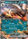 Houndoom ex (OBF 134) — Officiële kaartafbeelding