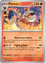 Flareon (MEW 136) — Officiële kaartafbeelding