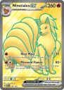 Ninetales ex (MEW 186) — Officiële kaartafbeelding