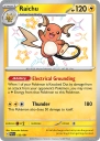 Raichu (PAF 132) — Officiële kaartafbeelding