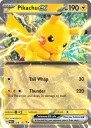 Pikachu ex (PRE 028) — Officiële kaartafbeelding