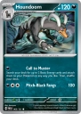 Houndoom (PRE 063) — Officiële kaartafbeelding