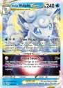 Alolan Vulpix VSTAR (SIT 034) — Officiële kaartafbeelding