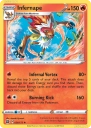 Infernape (BRS 026) — Officiële kaartafbeelding