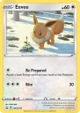 Eevee (PR-SW SWSH190) — Officiële kaartafbeelding