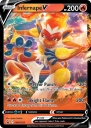 Infernape V (PR-SW SWSH252) — Officiële kaartafbeelding