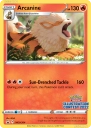 Arcanine (PR-SW SWSH304) — Officiële kaartafbeelding
