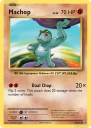 Machop (EVO 057) — Officiële kaartafbeelding