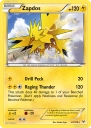 Zapdos (ROS 023) — Officiële kaartafbeelding