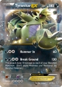 Tyranitar-EX (AOR 042) — Officiële kaartafbeelding