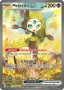 Meloetta ex (BLK 167) — Officiële kaartafbeelding
