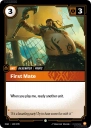 First Mate (OGN 132) — Officiële kaartafbeelding