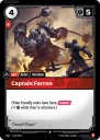 Captain Farron (OGN 015) — Officiële kaartafbeelding