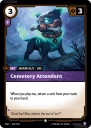Cemetery Attendant (OGN 165) — Officiële kaartafbeelding