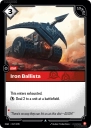 Iron Ballista (OGN 017) — Officiële kaartafbeelding