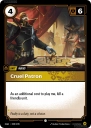 Cruel Patron (OGN 208) — Officiële kaartafbeelding