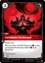 Forbidden Technique (RAD 010) — Officiële kaartafbeelding