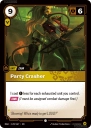 Party Crasher (RAD 122) — Officiële kaartafbeelding