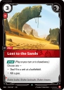 Lost To The Sands (RAD 013) — Officiële kaartafbeelding