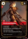 Firebrand Raider (RAD 019) — Officiële kaartafbeelding