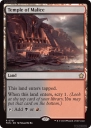 Temple of Malice (FDN 701) — Officiële kaartafbeelding