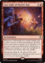 Last Light of Durin's Day (HOB 103) — Officiële kaartafbeelding
