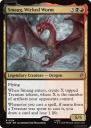 Smaug, Wicked Worm (HOB 164) — Officiële kaartafbeelding