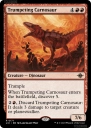 Trumpeting Carnosaur (LCI 171) — Officiële kaartafbeelding