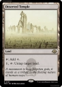 Deserted Temple (MH3 301) — Officiële kaartafbeelding