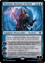 Tezzeret, Betrayer of Flesh (MKC 120) — Officiële kaartafbeelding