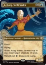 Aang, Swift Savior // Aang and La, Ocean's Fury (TLA 347) — Officiële kaartafbeelding