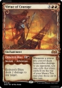 Virtue of Courage // Embereth Blaze (WOE 282) — Officiële kaartafbeelding