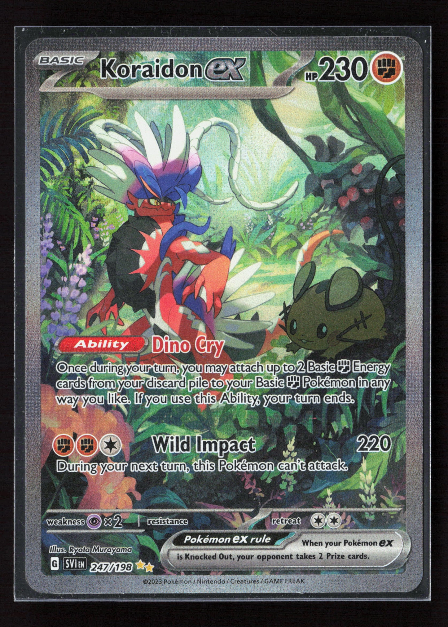 Koraidon ex (SVI 247) — Voorkant