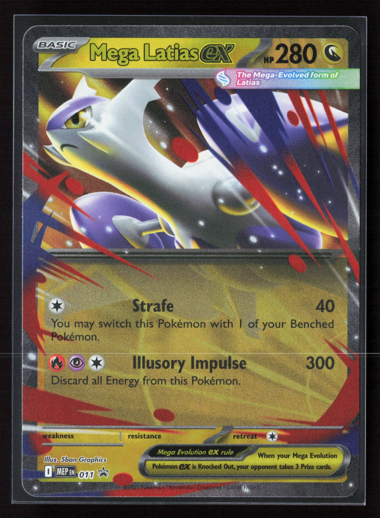 Mega Latias ex (MEP 011) — Voorkant