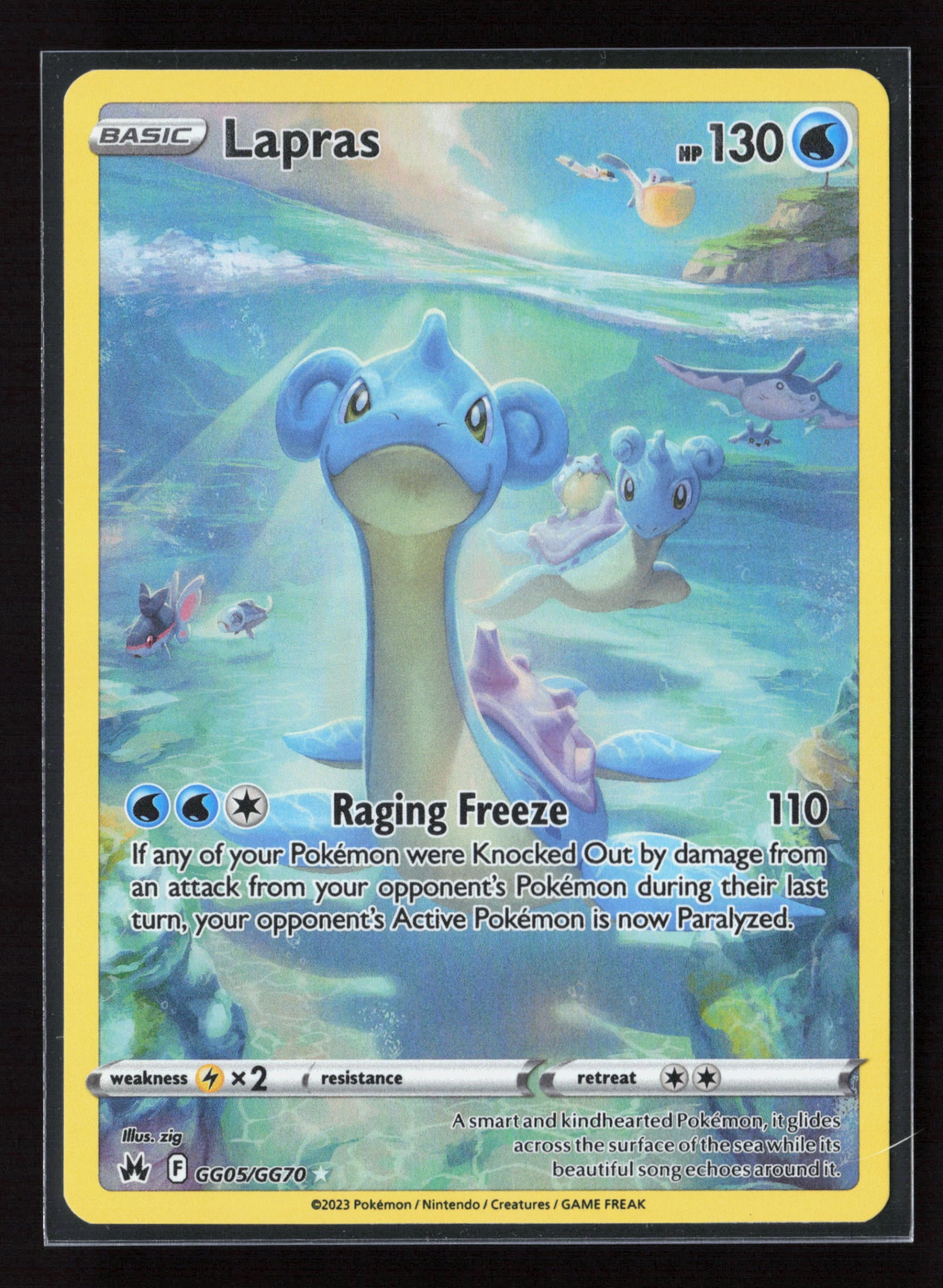 Lapras (CRZ GG05) — Voorkant