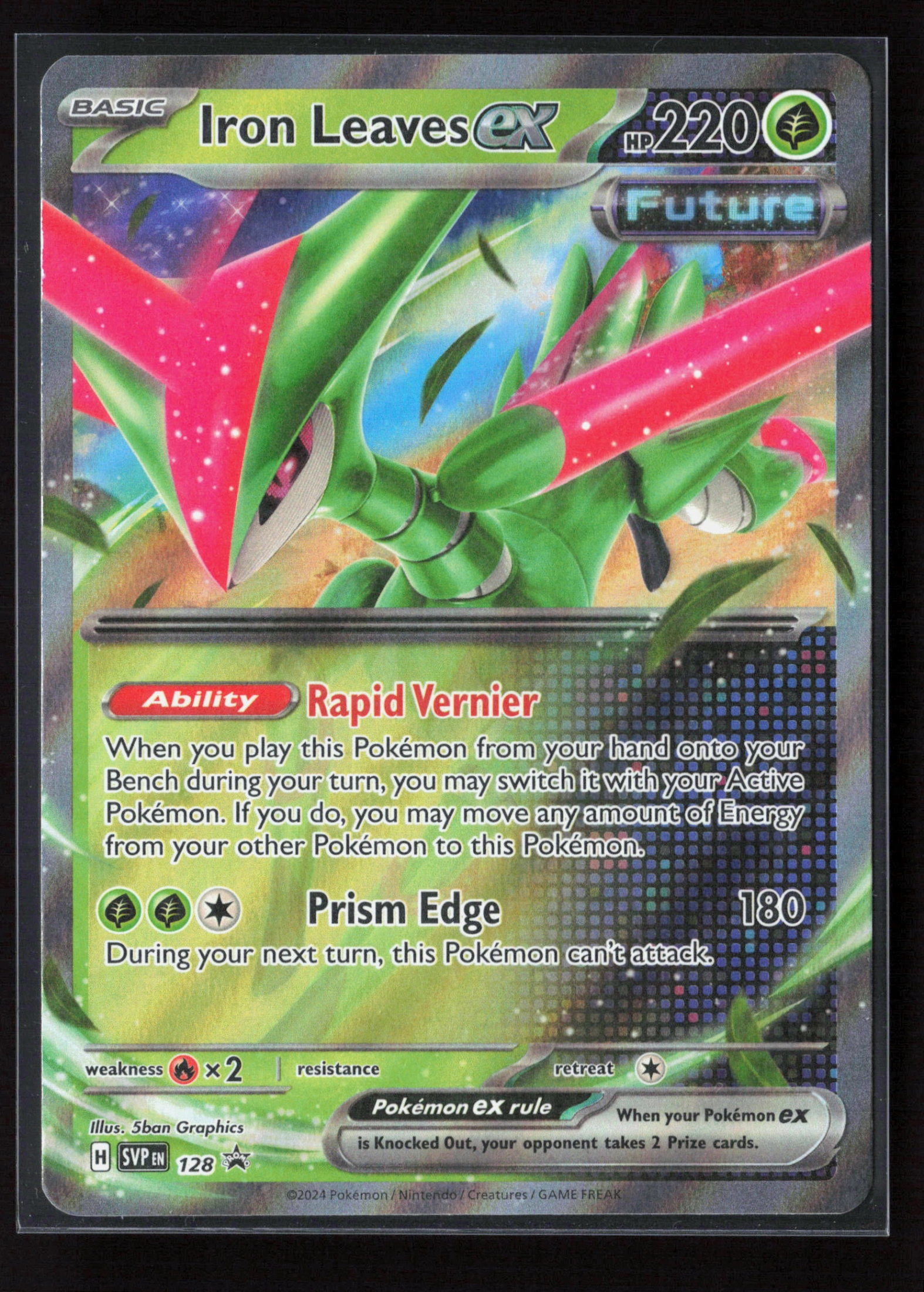 Iron Leaves ex (SVP 128) — Voorkant