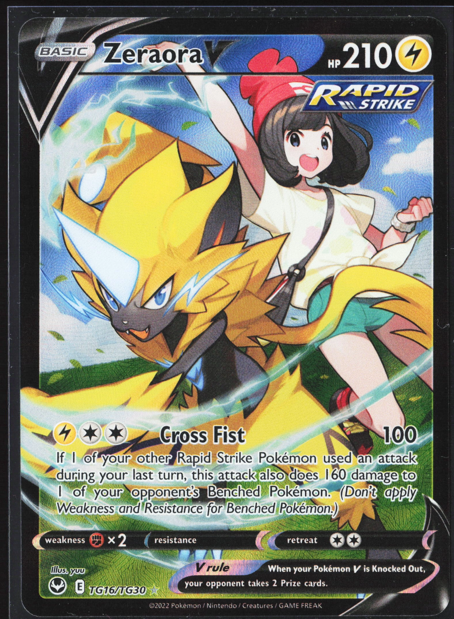 Zeraora V (SIT TG16) — Voorkant